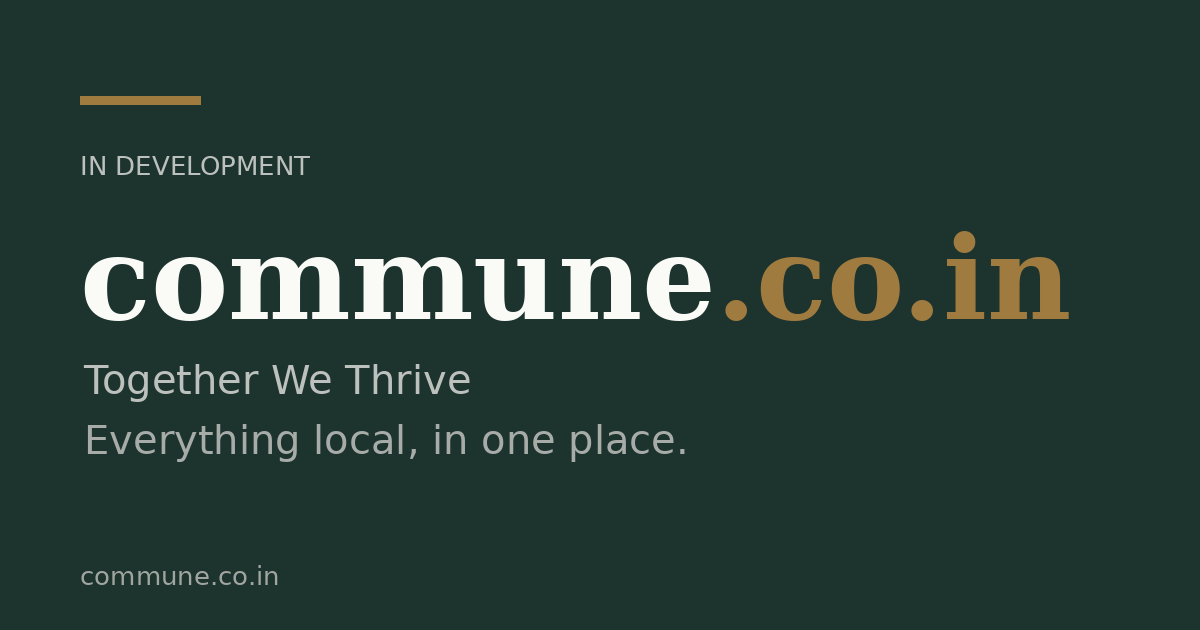 Link preview image for commune.co.in
